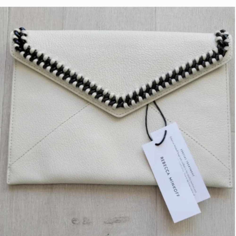 Rebecca Minkoff LEO Plaster Chain Clutch